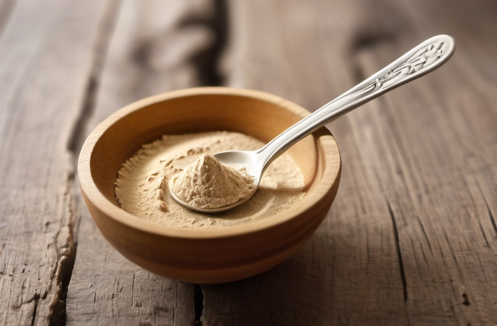 Ashwagandha one spoon for stress, sleep and hair.