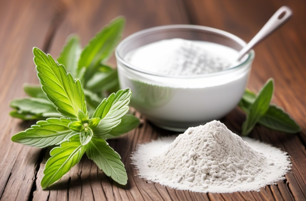 Stevia and stevia powder natural sweetener for diabetics 