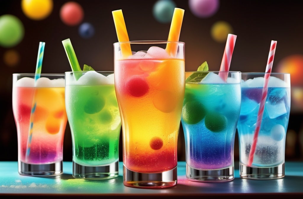 Sugar and soda drinks